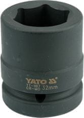 YATO Nadstavec 1" rázový šesťhranný 32 mm CrMo