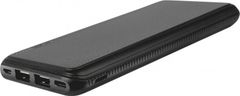 Aligator PB1000, 10000mAh 3v1, micro/iPh/USB-C, černá