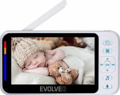 Evolveo Baby Monitor N4, dětská video chůvička