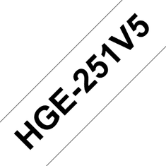 BROTHER HGE-251, bílá / černá, 24 mm