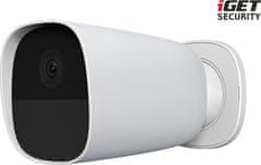 iGET iGET SECURITY EP26 White - WiFi bateriová FullHD kamera, IP65, zvuk,samostatná a pro alarm M5-4G CZ