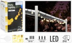 Difuzed HOMESTYLING Svetelná reťaz vonkajšia LED PARTY teplá biela 80 LED KO-AX8779250