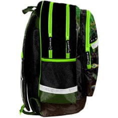 Paso Školský batoh Minecraft ergonomický 42cm zelený