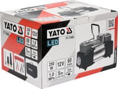 YATO Kompresor s LED svietidlom 250W
