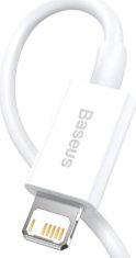 Noname Baseus Lightning Superior Series cable, Fast Charging, Data 2.4A, 1.5m White (CALYS-B02)