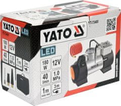 YATO Kompresor s LED svietidlom 180W
