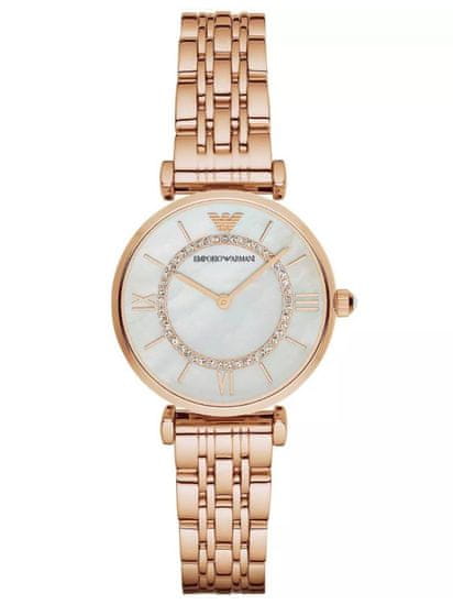 Emporio Armani Dámske analógové hodinky Sakadi ružová zlatá Universal