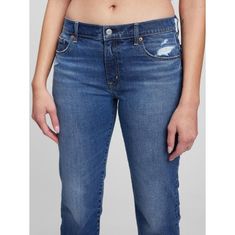 Gap Dievčenské džínsy so stredným vzrastom GAP_794602-00 32