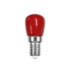 Diolamp LED mini žiarovka červená ST26 1W/230V/E14/Red/60Lm/360°