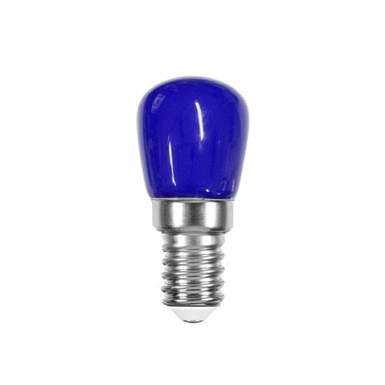 Diolamp LED mini žiarovka modrá ST26 1W/230V/E14/Blue/60Lm/360°