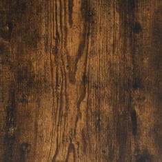 Vidaxl Nástenná skrinka dymový dub 80x36,5x35 cm kompozitné drevo