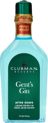 Clubman 01101 Voda po holení Gents Gin after shave lotion, 177 ml/6 oz