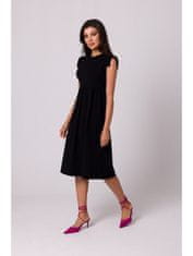 BeWear Dámske mini šaty Clariwse B262 čierna XL