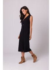BeWear Dámske midi šaty Annaree B254 čierna XL
