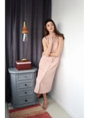 BeWear Dámske midi šaty Annaree B254 ružová XL
