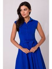BeWear Dámske midi šaty Isodamors B261 kráľovsky modrá XL