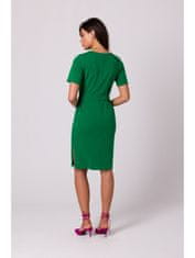 BeWear Dámske mini šaty Viflor B263 zelená L