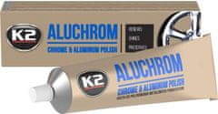 K2 ALUCHROM 120 g - pasta na čistenie a leštenie kovových povrchov