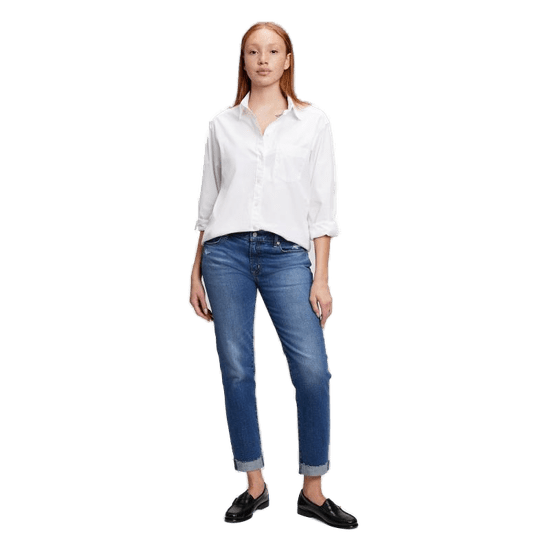 Gap Dievčenské džínsy so stredným vzrastom GAP_794602-00 24REG