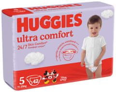 Huggies HUGGIES Ultra Comfort Jumbo Plienky jednorazové 5 (11-25 ks) 42 ks