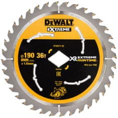 DeWalt Kotúčová píla 190x 36 zubov pre DCS577 DT40271