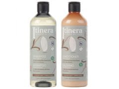 sarcia.eu ITINERA Kozmetická sada: kondicionér + šampón s fermentovanou ryžovou vodou 2x370 ml 