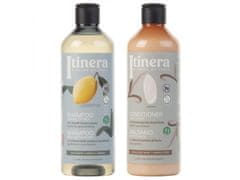 sarcia.eu ITINERA Kozmetická sada: vlasový kondicionér + šampón na mastné vlasy 2x370ml 