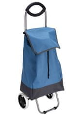 EXCELLENT Nákupná taška na kolieskach 30 l modrá