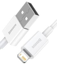 Noname Baseus Lightning Superior Series cable, Fast Charging, Data 2.4A, 0.25m White (CALYS-02)