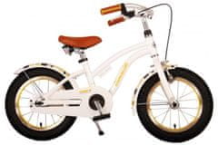 Volare Detský bicykel Miracle Cruiser - dievčenský- 14" - White - Prime Collection