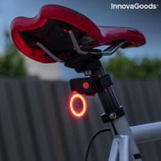 InnovaGoods Zadné LED svetlo pre bicykel Biklium