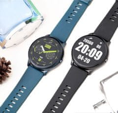 Gino Rossi Pánske inteligentné hodinky G.Rswsf1-6f1-1 modrá/čierna + extra remienok (Sg003d)