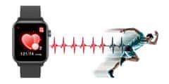 Rubicon Inteligentné hodinky Unisex Rnce56 - monitor krvného tlaku, pulzný oxymeter (Sr008c)