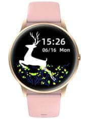 Gino Rossi Dámske inteligentné hodinky Sw015-2 ružové (Sg010b)