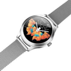Gino Rossi Dámske inteligentné hodinky Sw014-1 Silver (Sg009a)