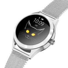 Gino Rossi Dámske inteligentné hodinky Sw017-7 Silver/Silver (Sg011a)