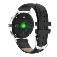 Gino Rossi Dámske inteligentné hodinky Sw017-9 strieborná/čierna (Sg011c)