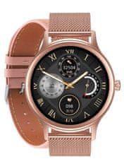 Pacific Inteligentné hodinky pre ženy 18-1 – náramok + remienok: ružové/ružové (Sy015a)