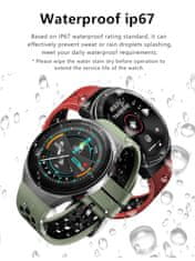 Rubicon Pánske inteligentné hodinky Rnce68 – telefonovanie (Sr016b)