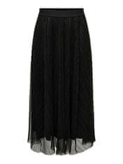 ONLY Dámska sukňa ONLLAVINA 15214303 Black (Veľkosť XL)