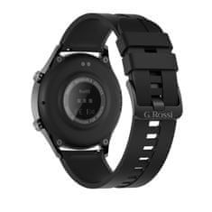 Gino Rossi Pánske inteligentné hodinky Sw019-2 Black/Black (Sg014b) Telefonovanie