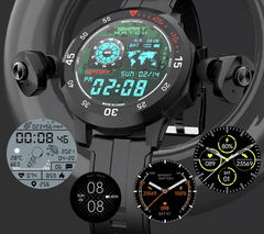 Rubicon Pánske inteligentné hodinky Rnce85 – slúchadlá (Sr029a)