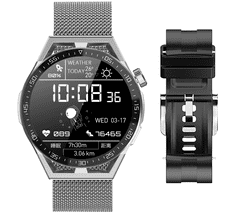 Rubicon Pánske inteligentné hodinky Rnce88 – telefonovanie, vlastné ciferníky (Sr033a)