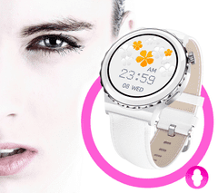 Rubicon Dámske inteligentné hodinky Rnce92 – volanie, prispôsobené tváre (Sr038b)