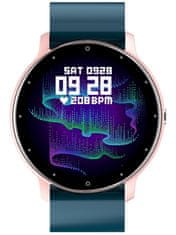 Gravity Unisex inteligentné hodinky Gt1-4 – monitor srdcového tepu, vlastné ciferníky (Sg015d)