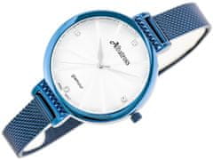 Albatross Dámske hodinky Abbc22 (Za544e) modrá / strieborná