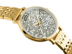 JORDAN KERR Dámske hodinky - Ss357 (Zj926d) zlato/strieborné