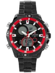 NaviForce Pánske hodinky Cirrus (Zn010e) Black/Red