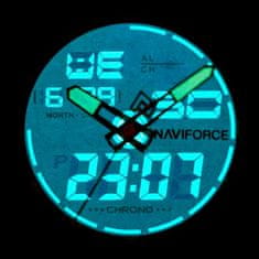 NaviForce Pánske hodinky – Nf9093 (Zn041f) – modré + krabička