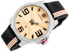 NaviForce Pánske hodinky - Nf9098 (Zn045a) - béžová/čierna